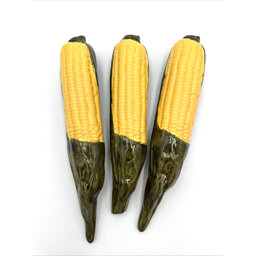 Vintage Corn Ceramic Vegetable Wall Retro Decor